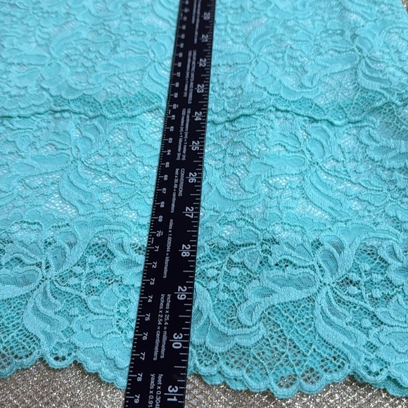(T2) COSABELLA & Aqua Lace Slip Dress mini,Sz M - Picture 10 of 16